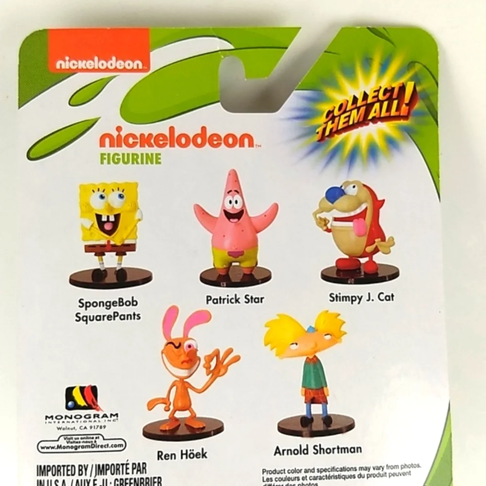 2/$12 Patrick Star Nickelodeon Figurine